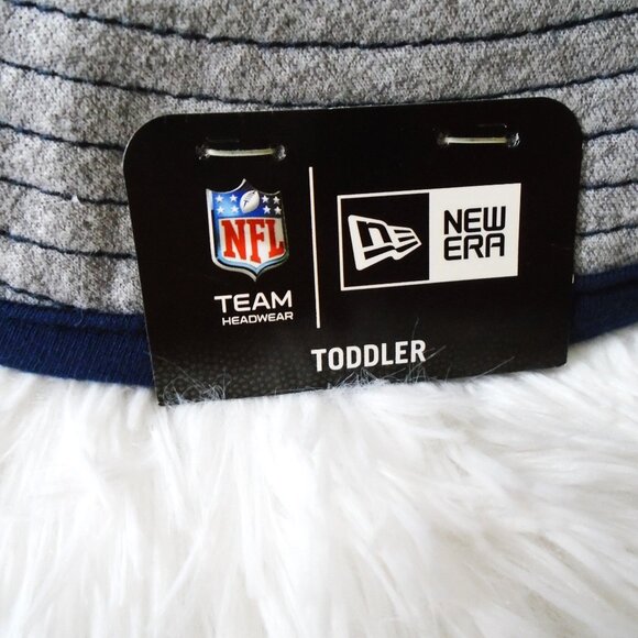 Seattle Seahawks Buck Hat Toddler Blue Grey New Era - Picture 7 of 9